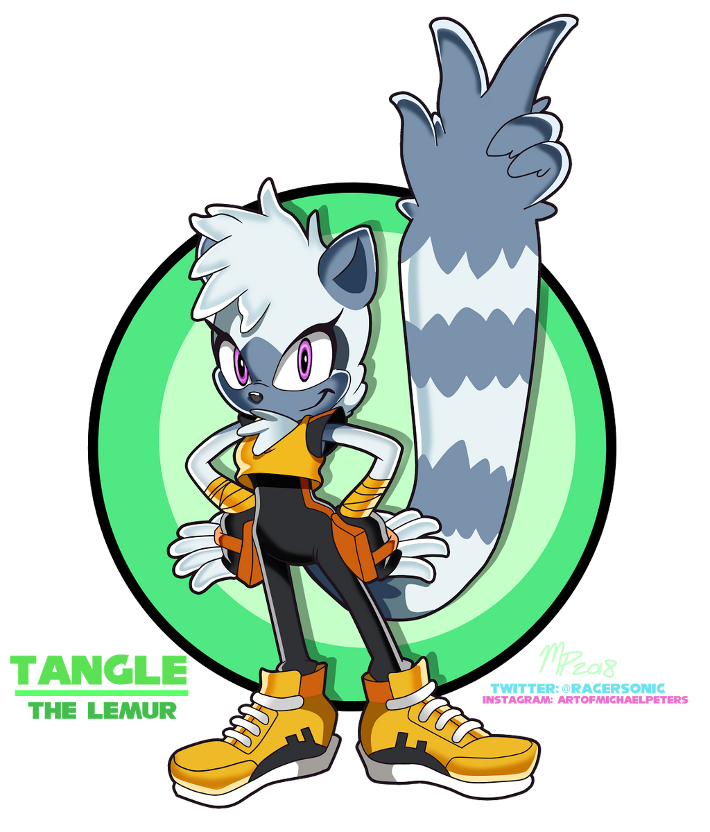 Tangle the Lemur (Sonic adventure style) by SpongeDudeCoolPants on ...