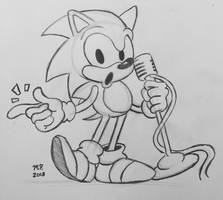 Sonic on the Mic (sketch) 