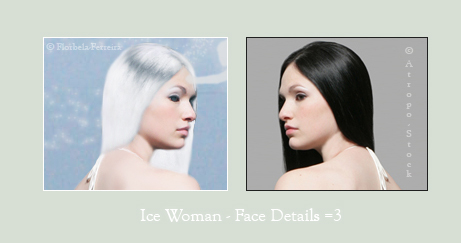 Ice Woman - Face