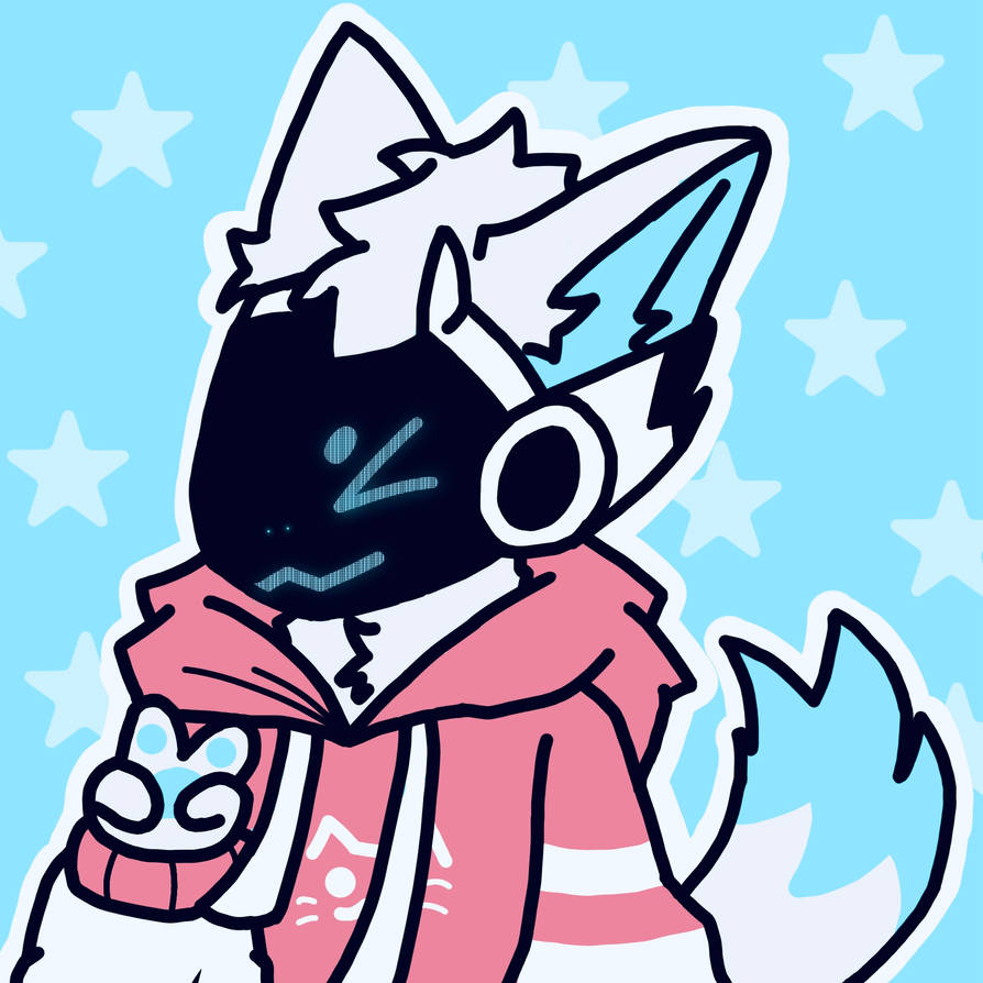 Nebula the protogen by WulfySilver on DeviantArt