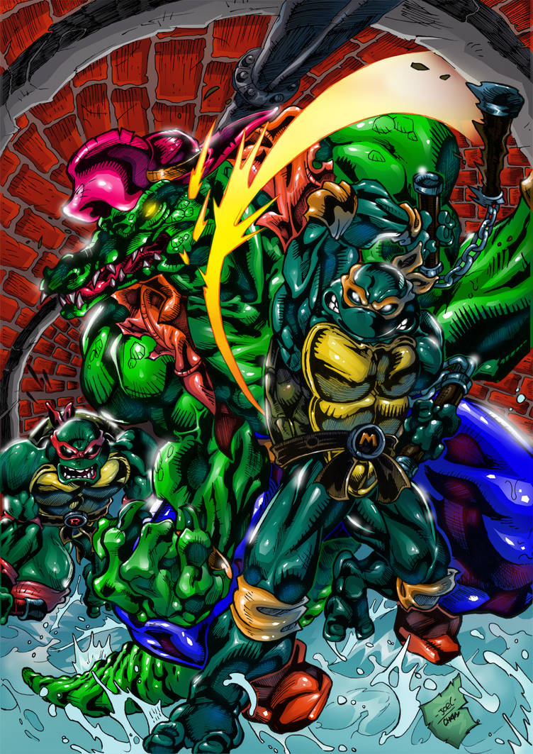 Teenage Mutant Hero Turtles The Hyperstone Heist by Joelchan