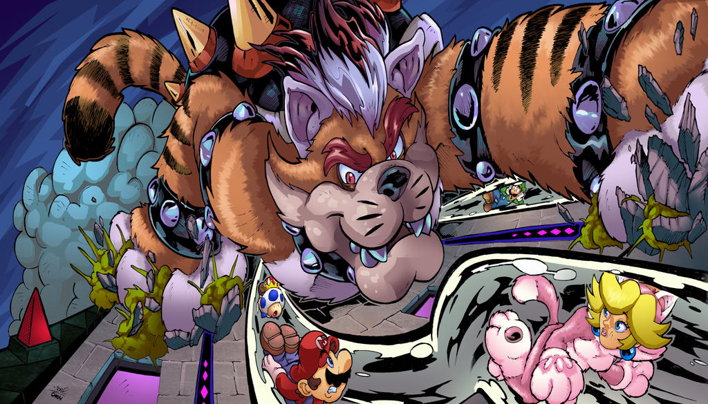 Dark Meowser Deviantart Roo Meowser Attacks! by Joelchan on DeviantArt