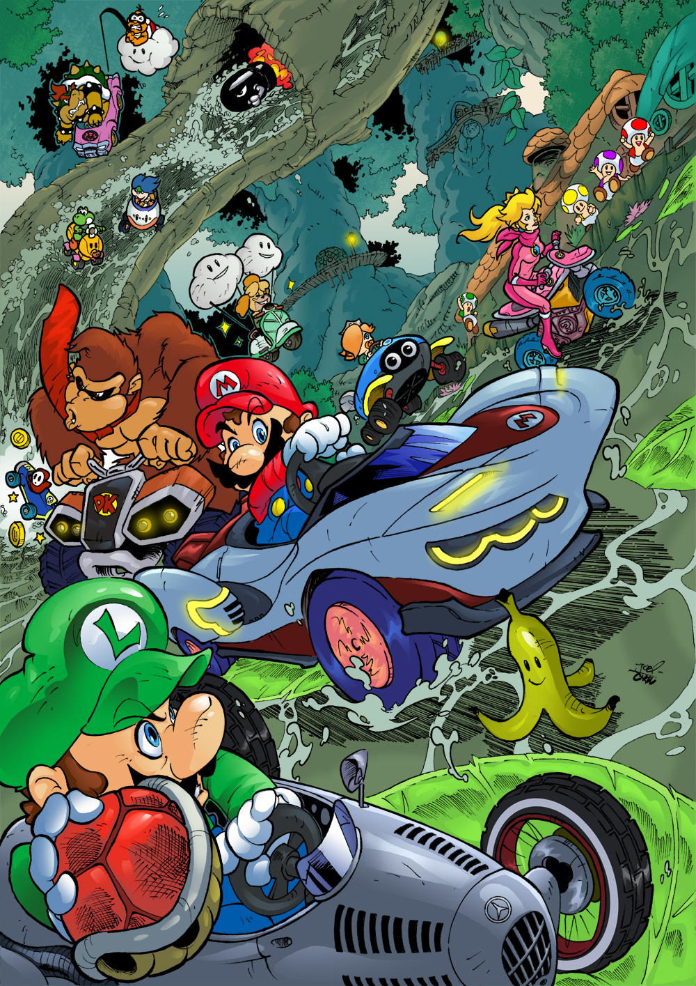Mario Kart 8 by Joelchan on DeviantArt