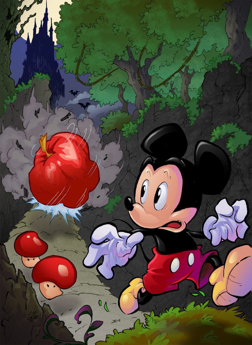 стим castle of illusion starring mickey mouse фото 52