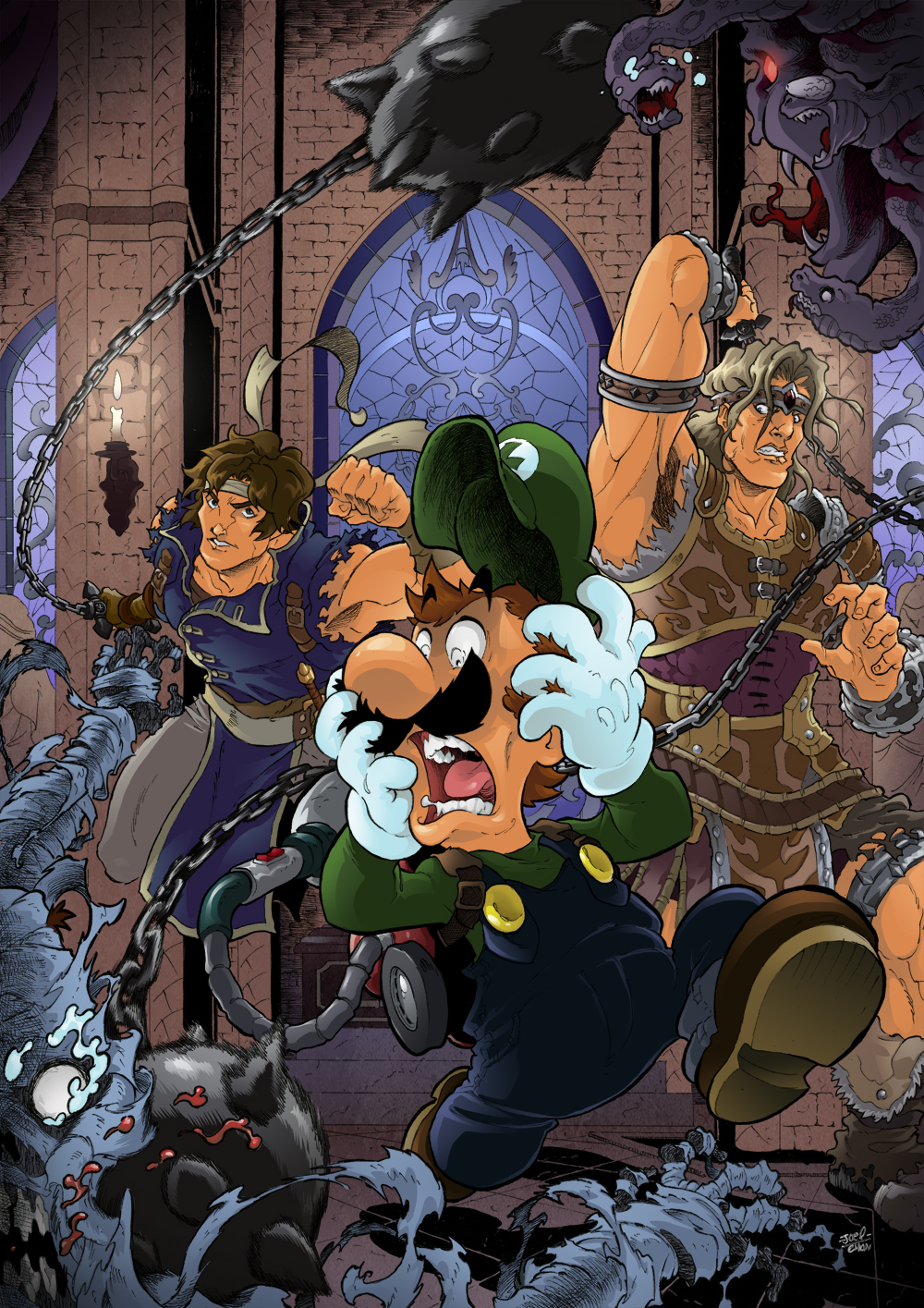Deviantart Castlevania Boxing Super Smash bros. x Castlevania by Joelchan on DeviantArt
