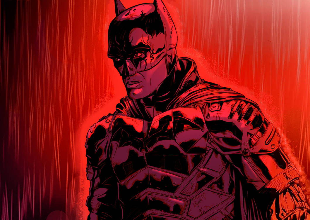 Red Line Batman Batman-Red by PaulCameronART on DeviantArt