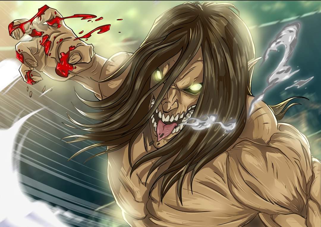 Eren - Titan form! by PaulCameronART on DeviantArt