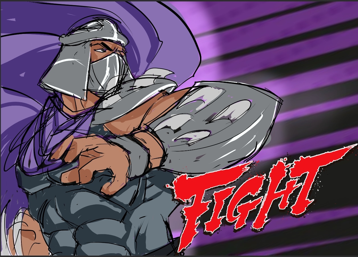 Shreader Fight Shredder - Round 1 - Fight! by PaulCameronART on DeviantArt
