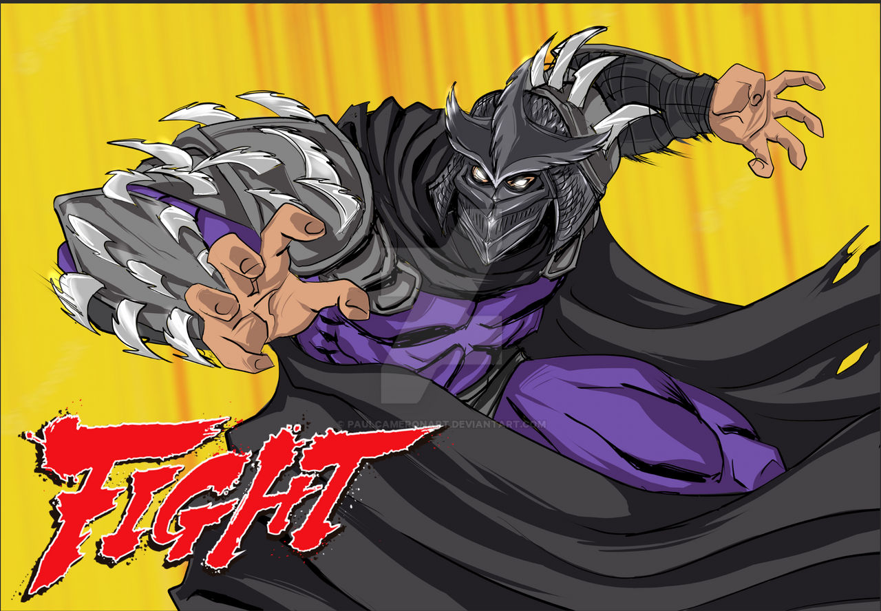 Shreader Fight Round 1, Fight! Super Shredder by PaulCameronART on DeviantArt
