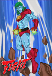 Round 1, fight! Captain Planet!