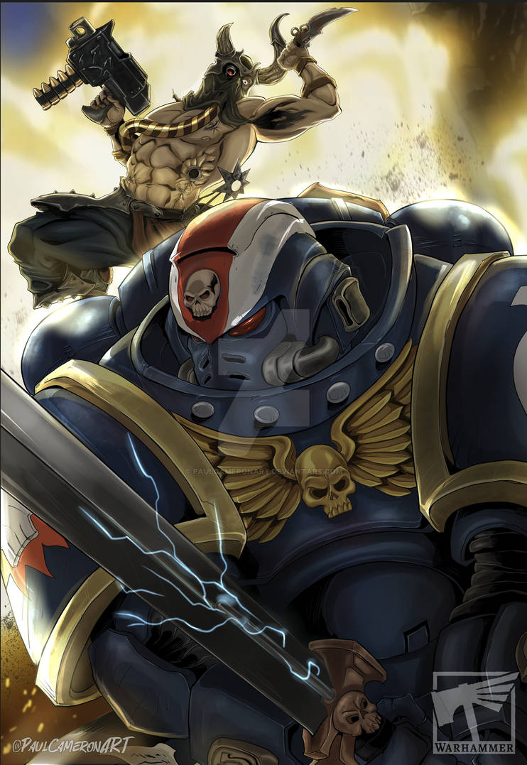 Warhammer 40K! by PaulCameronART on DeviantArt