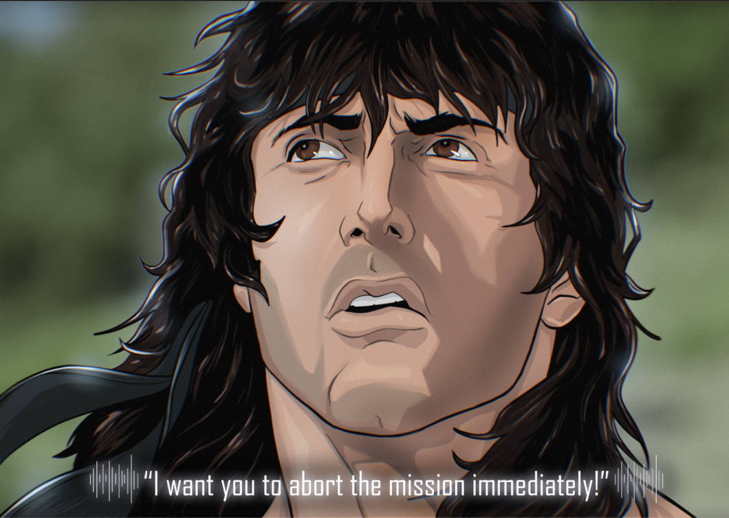 Depressed Rambo Rambo II - Betrayed by PaulCameronART on DeviantArt