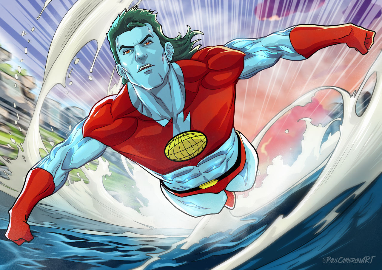 Captain Planet by PaulCameronART on DeviantArt