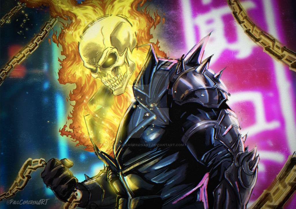 Ghost Rider Ui Ghost Rider concept by PaulCameronART on DeviantArt