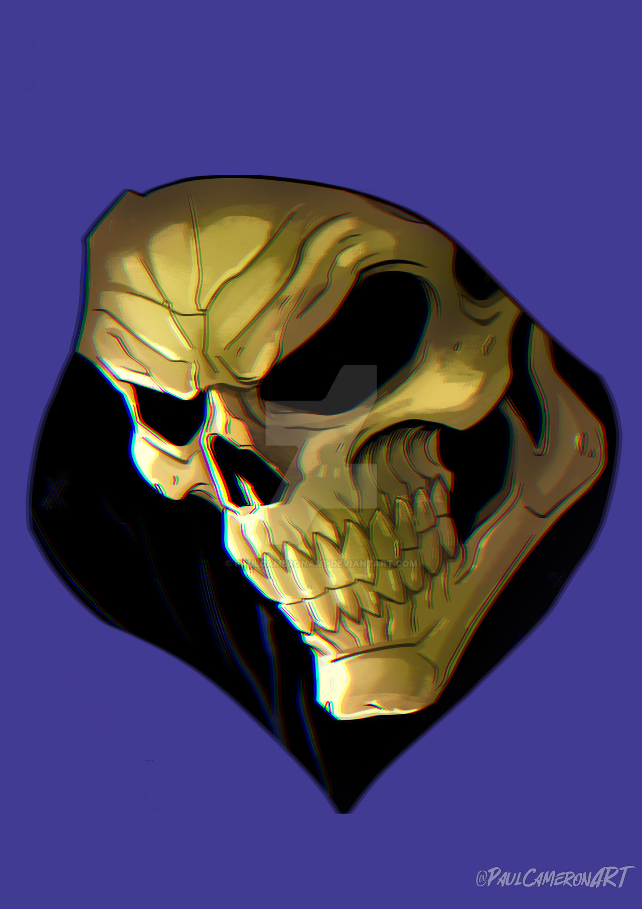 Skele-neg by PaulCameronART on DeviantArt