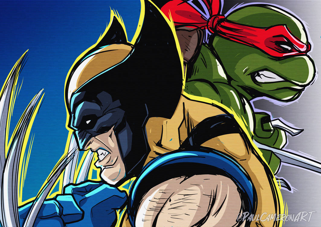 Wolfman Raph Wolvie-Raph by PaulCameronART on DeviantArt