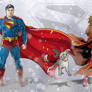 Superman and Supergirl