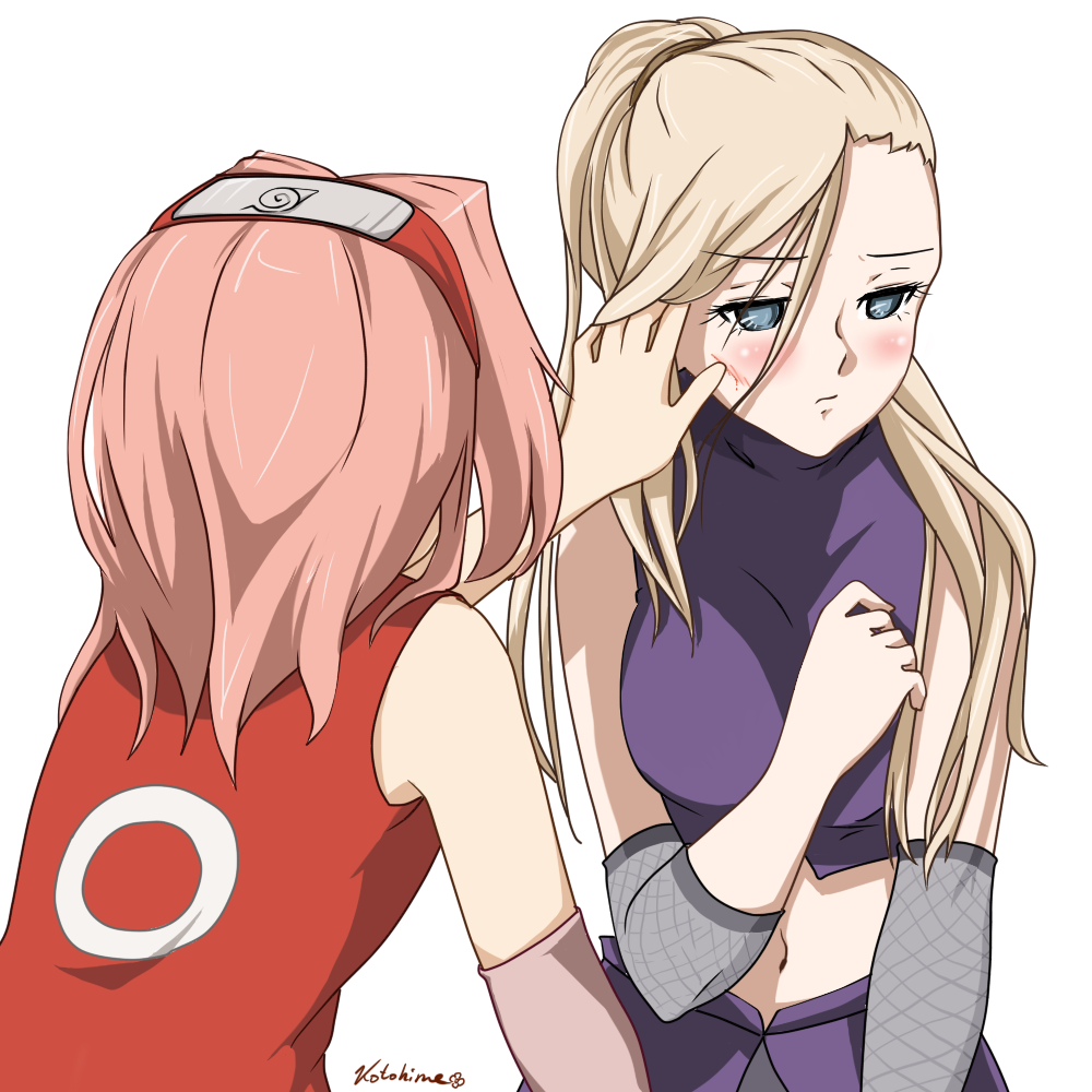 Sakura And Ino By KotohimeSan On DeviantArt sakura-and-ino-by-kotohimesan-on-deviantart