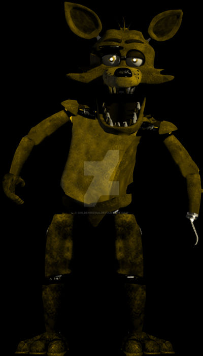 FNAF - Spring Foxy by GoldenNexus on DeviantArt