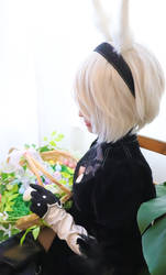 easter 2B cosplay