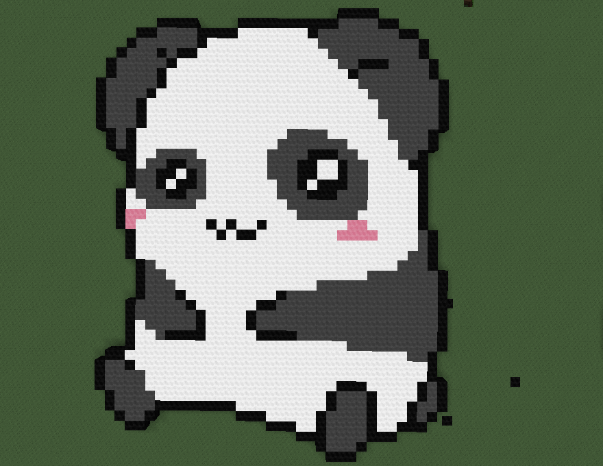 Panda Minecraft Draw by NewMasterEdition on DeviantArt