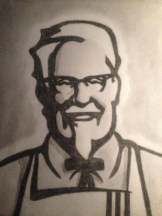 Colonel Sanders by MarcelliPatrelli on DeviantArt