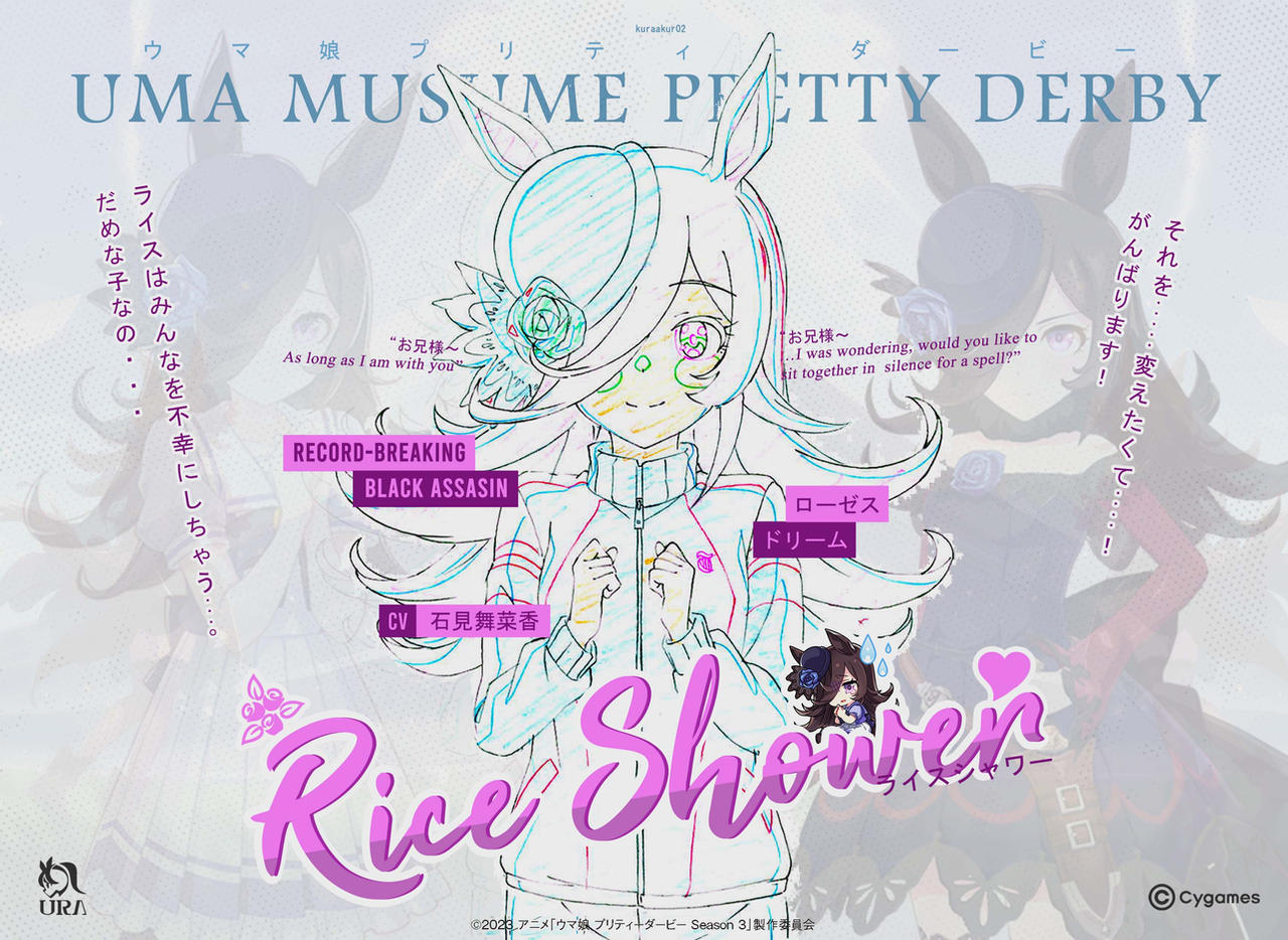 Uma Musume : Rice Shower by kuraakur on DeviantArt