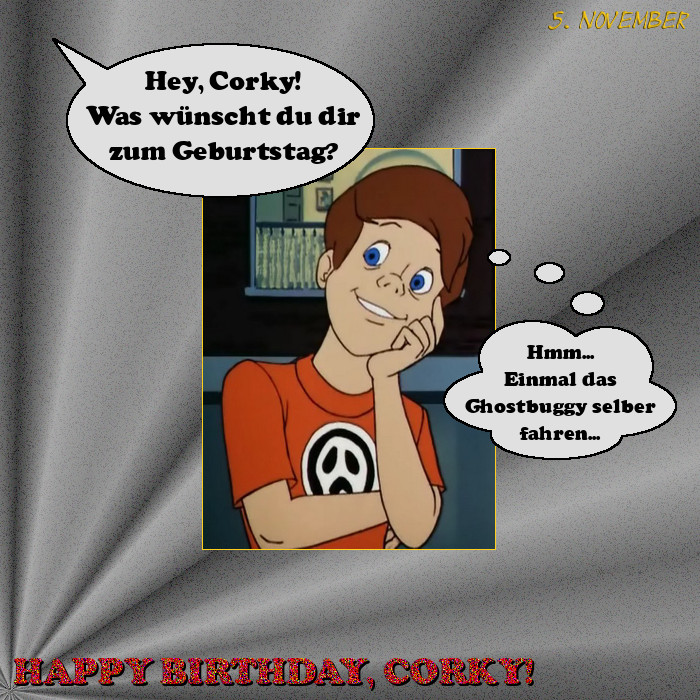Happy Birthday, Corky! by LeelaComstock