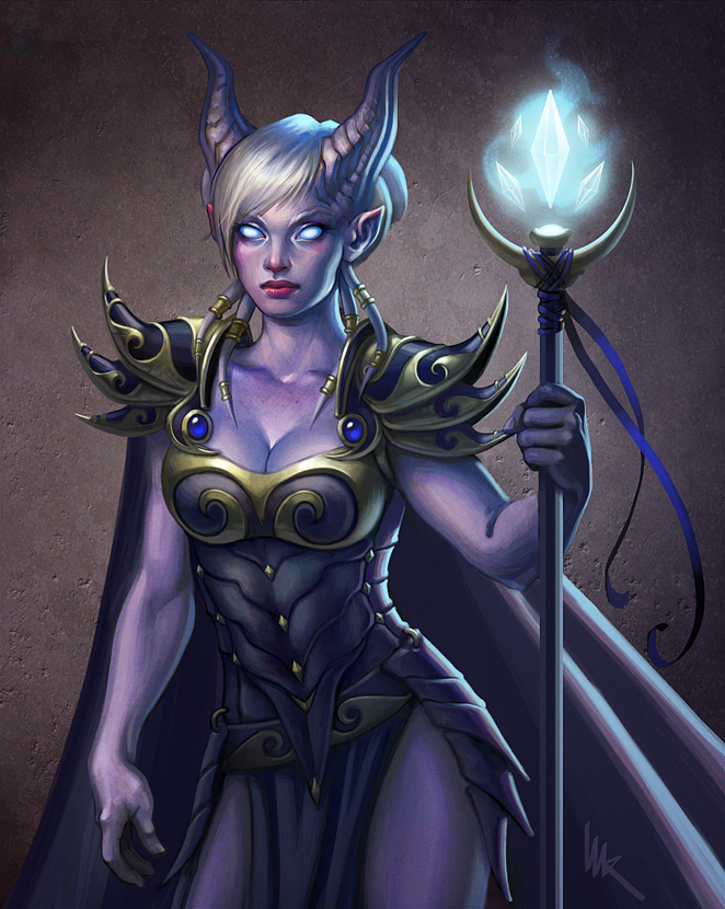 Draenei Mage from WoW