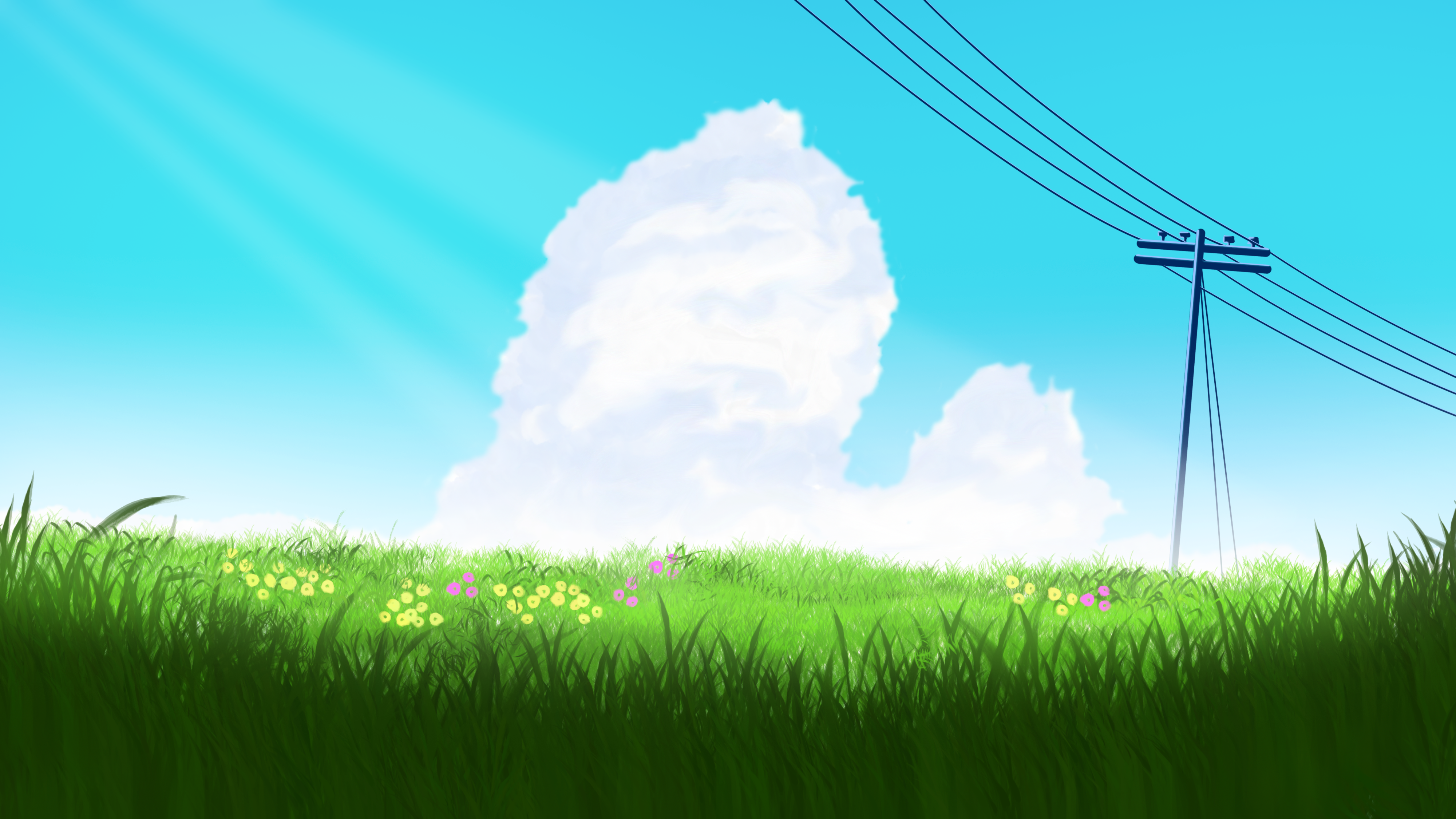Anime style landscape background photoshop drawing by cjmofo on DeviantArt Anime style landscape background photoshop drawing by cjmofo on DeviantArt