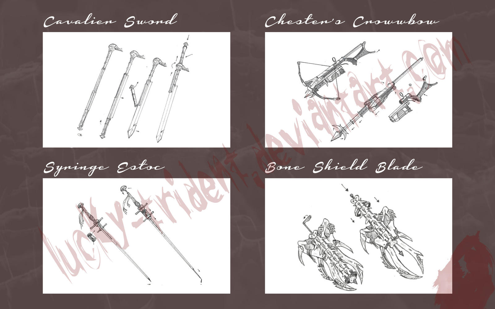 Bloodborne Weapons (commissions)