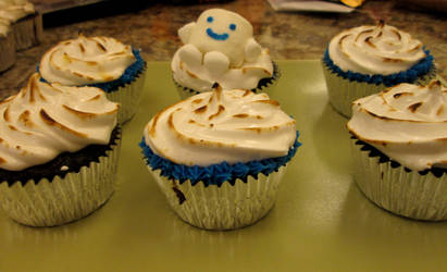 Day of the Doctor Cupcakes