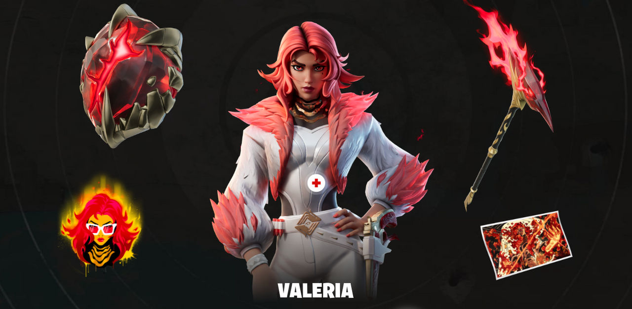 Valeria now on fortnite chaper 5 by FadenZero on DeviantArt