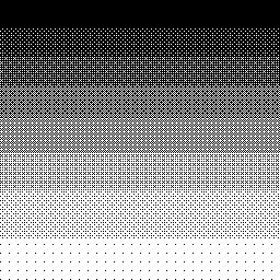 pixel dithering gradient