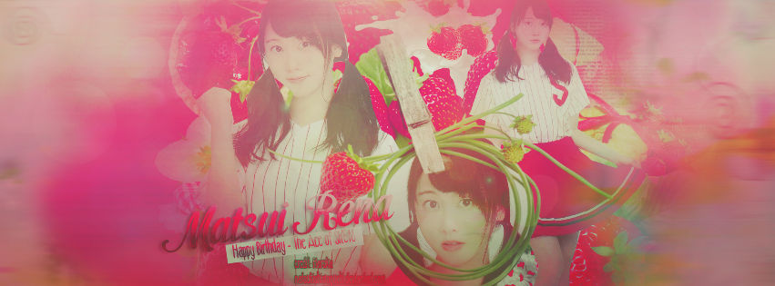 Cover Facebook #2: Happy Birthday Rena by NatsukiShimoguchi on DeviantArt