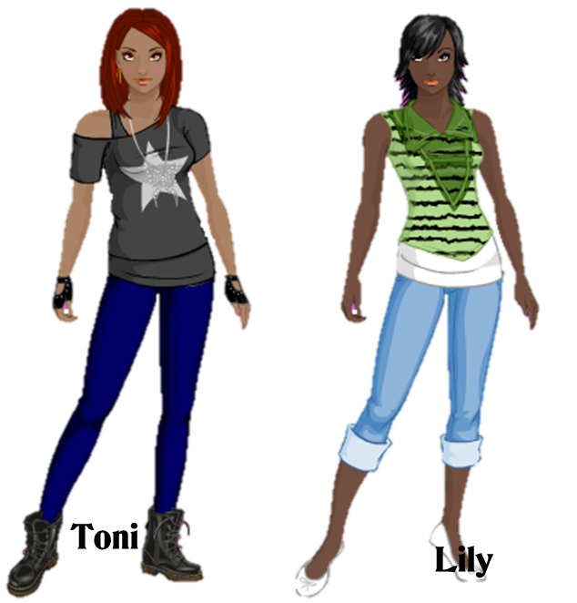 Toni and Lily by QueenLuv on DeviantArt