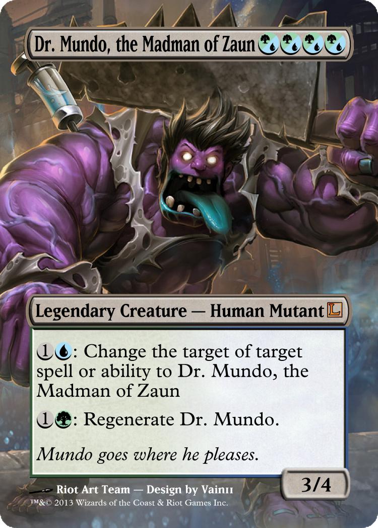 Dr. Mundo the Madman of Zaun