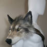 wolf pauldron/ shoulder armor (animal friendly)