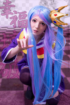 Shiro Cosplay from No Game No Life