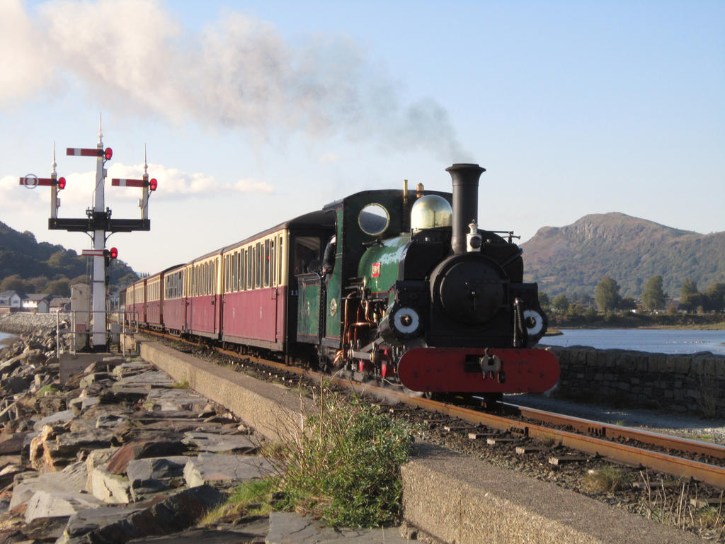 Ffestiniog Railway: Linda on the Cob (12/10/2016)