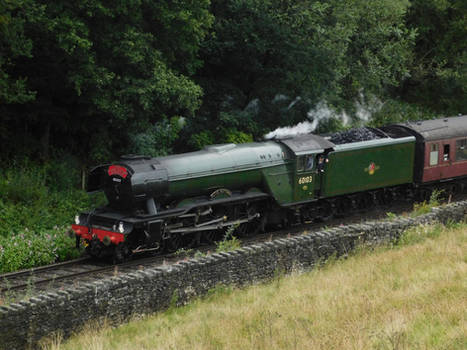 LNER A3 60103 Flying Scotsman, Irwell Vale