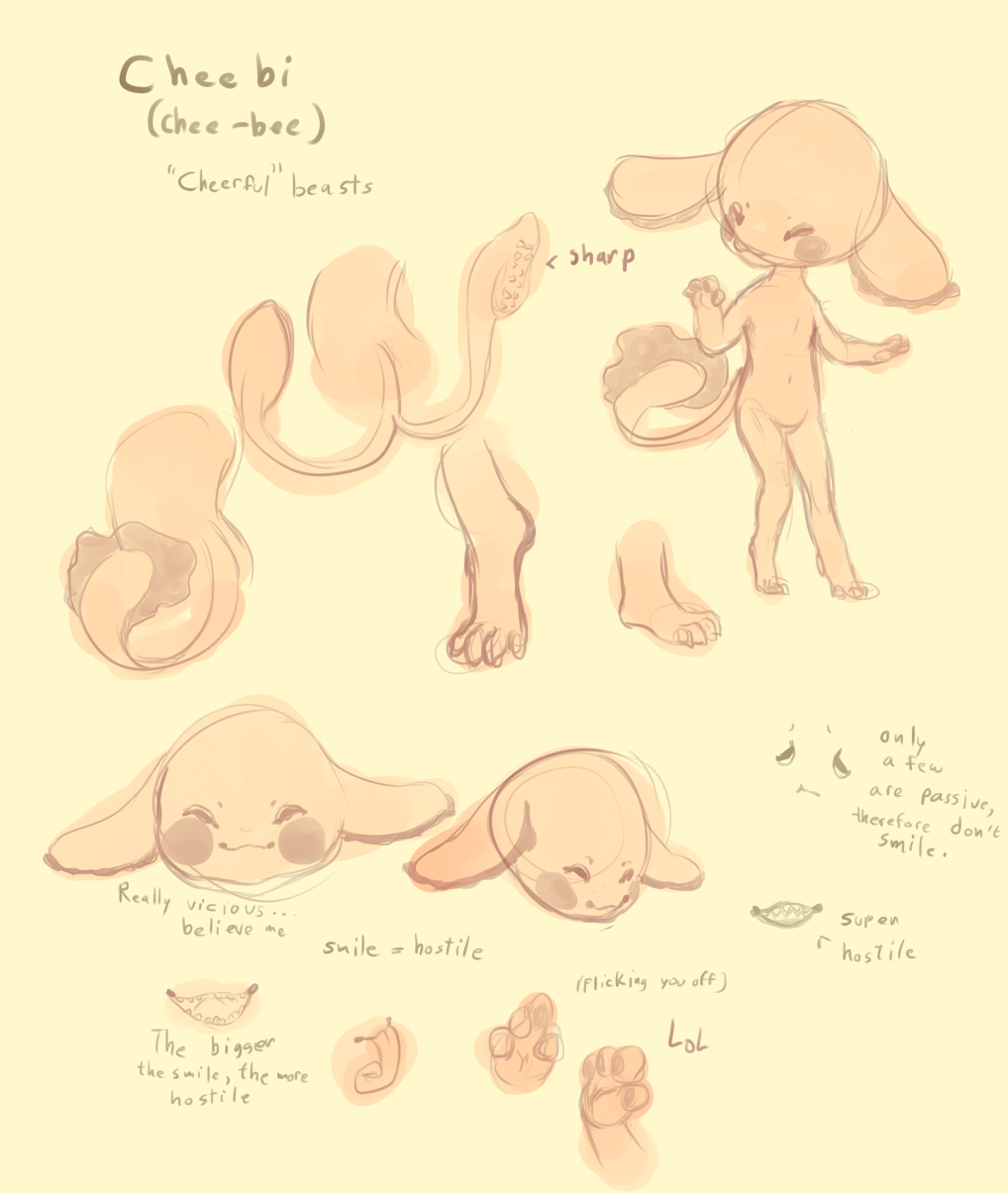 .:New Species: Cheebi:. [WIP]