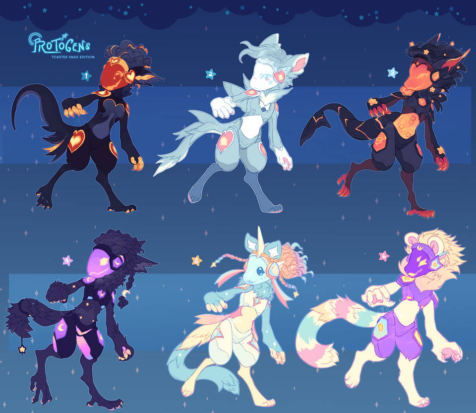 Protoden Toaster Snax Protogens .:Closed:. by PieCuddlie on DeviantArt