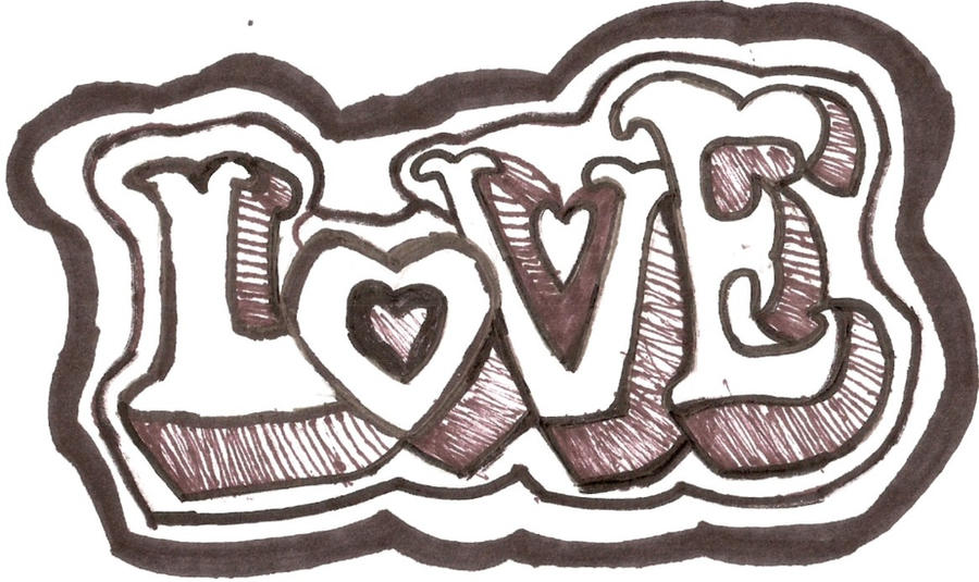 LOVE Graffiti/Fancy Font by BLTspirit on DeviantArt
