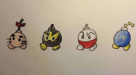 Some Retro Bob-Omb OCs