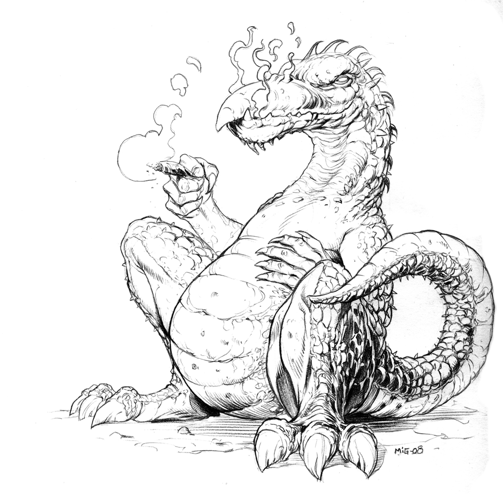 Dragons- The Natural Smokers