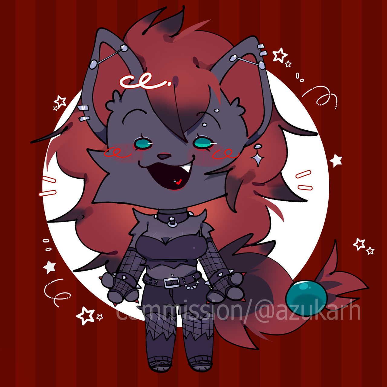 Commission full body Chibi