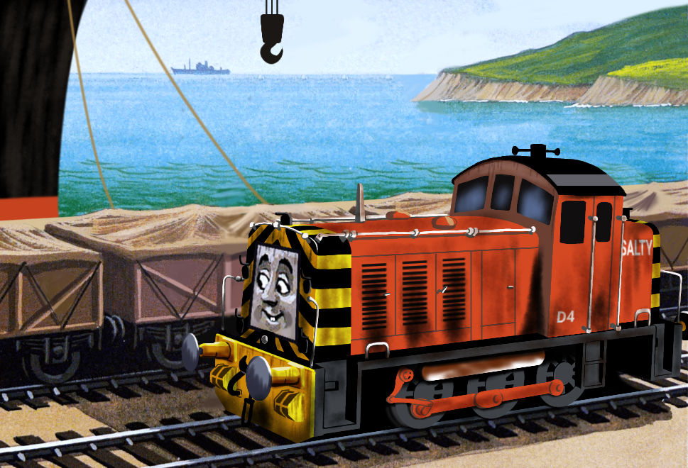 Ertl Rws Railway Series Edit: Salty by ArtsOnTheRails on DeviantArt
