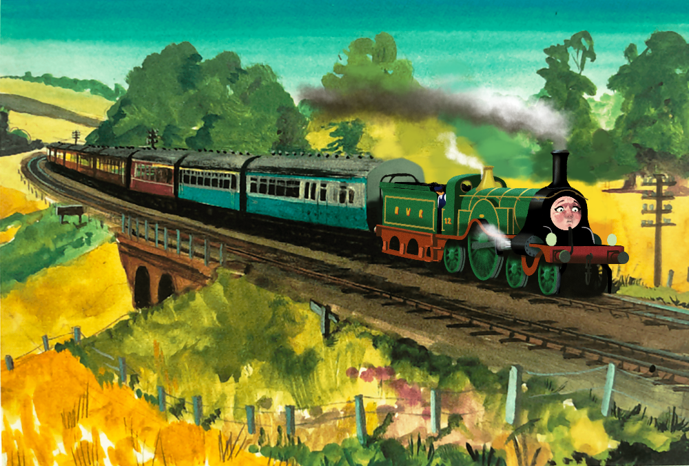 Railway Series Edit: Emily by ArtsOnTheRails on DeviantArt