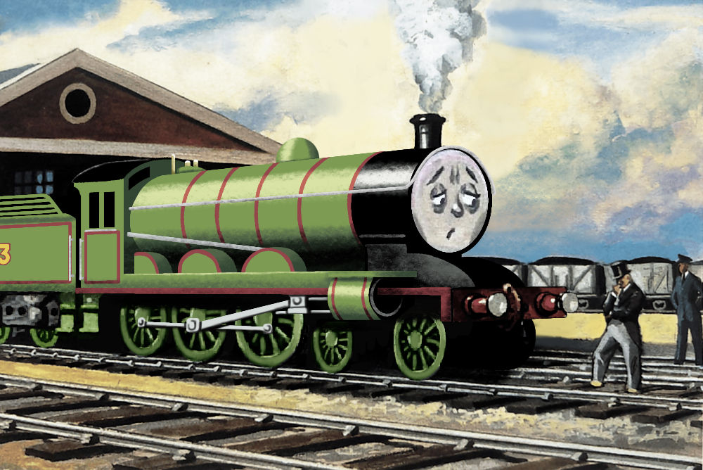 Railway Series Edit: Henry (Old Shape) by ArtsOnTheRails on DeviantArt